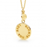 Coin Pendant Medium GOLD