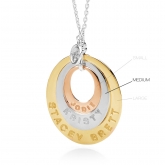 Connecting Oval Medium GOLD