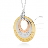 Connecting Oval Small GOLD
