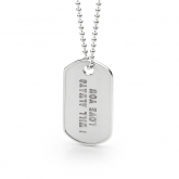 Dog Tag Pendant Small
