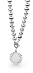 Ball Necklace 10mm Large Coin