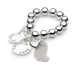 Ball Bracelet Large Medium & Small Coin
