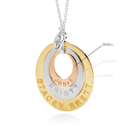 Connecting Oval Small GOLD
