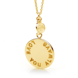 Coin Pendant Large GOLD