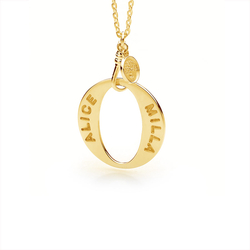 Everlasting O Pendant Small GOLD