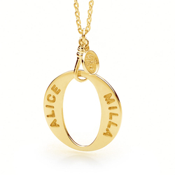 Everlasting O Pendant Large GOLD