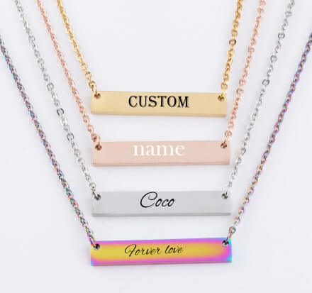 Buy Unique Personalised Jewellery Online